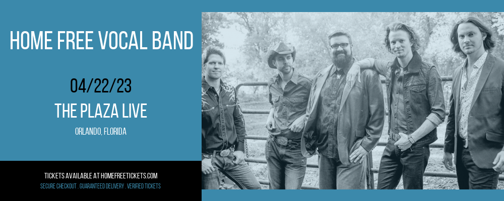 Home Free Vocal Band at Home Free Tickets tickets Home Free Vocal Band at Home Free Tickets