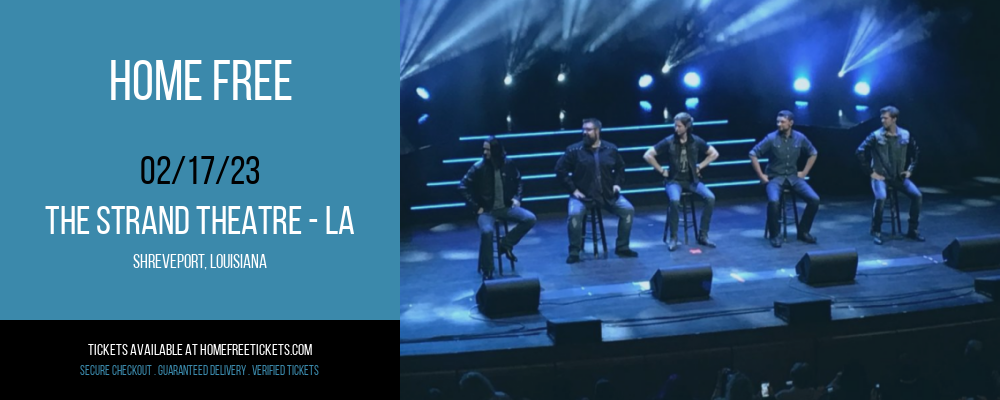 Home Free [CANCELLED] at Home Free Tickets